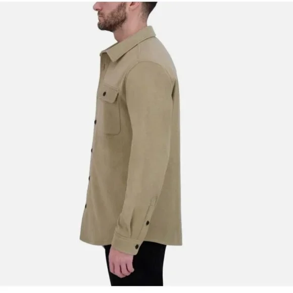 Kirkland Signature - Men's Shirt Jacket - Heavyweight 2-Way Stretch - Size M - Picture 3 of 4